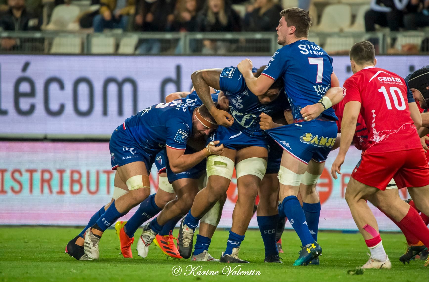  FC Grenoble Rugby - Stade Aurillacois - Rugby - FC Grenoble Rugby vs Stade Aurillacois - 2022 (#FCGvsSA2022R02) Photo by: Karine Valentin | Siuxy Sports 2022-02-18