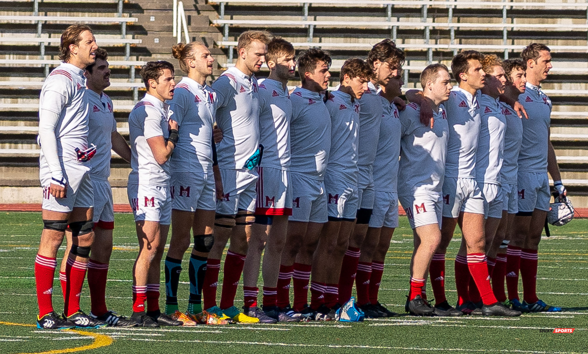 Karl HUNGER - Andrew KNOPP - Jeremy OCKOMICHALAK - Thomas RICHARDS -  Université McGill -  - Rugby -  (#McGillvsConcordiaFinalsM) Photo by:  | Siuxy Sports 2021-11-06