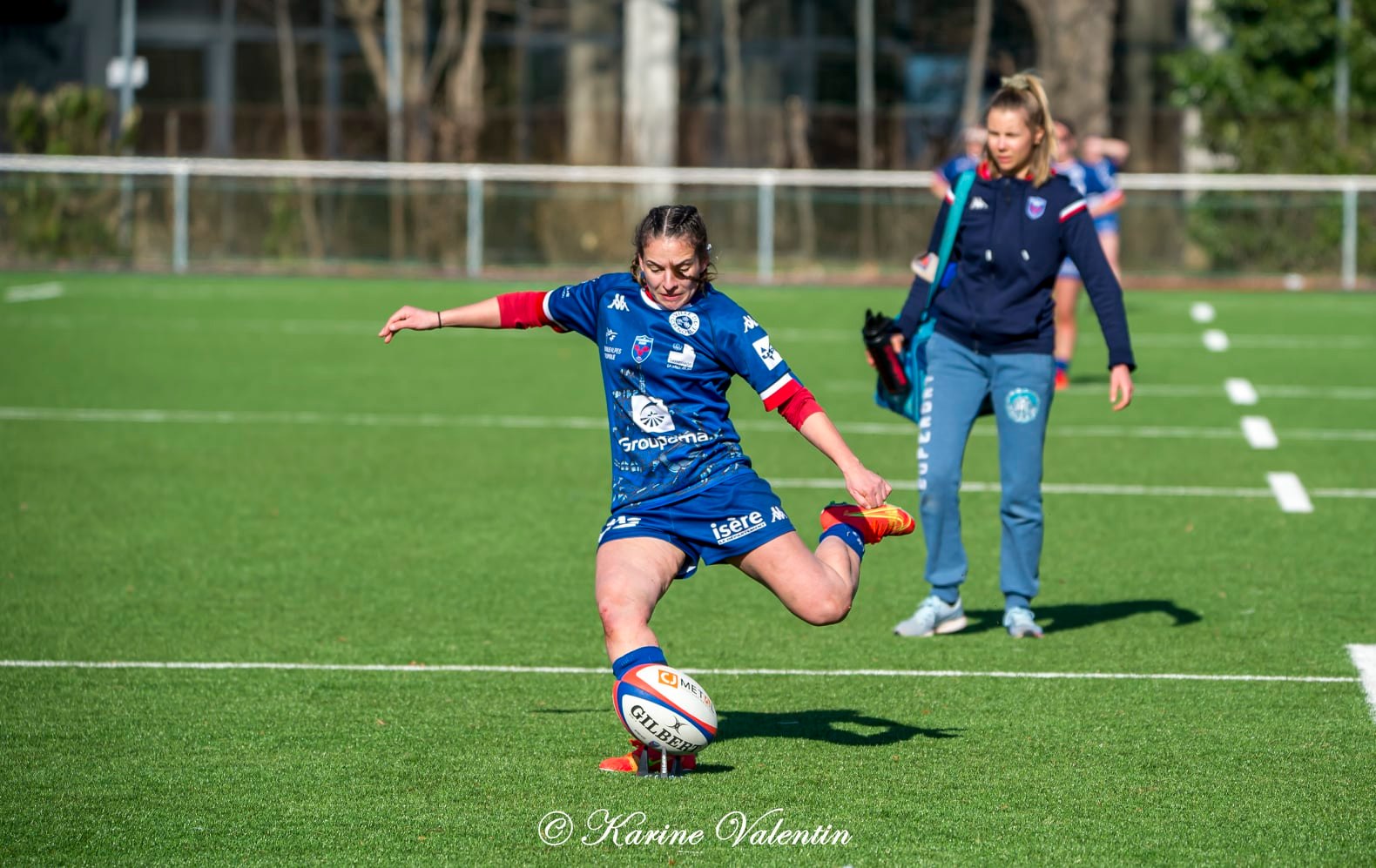  FC Grenoble Rugby - Stade Olympique de Chambéry rugby - Rugby - FC Grenoble (76-7) SOC Rugby - Féd1 (#AmazonesVsSOC2022) Photo by: Karine Valentin | Siuxy Sports 2022-02-27