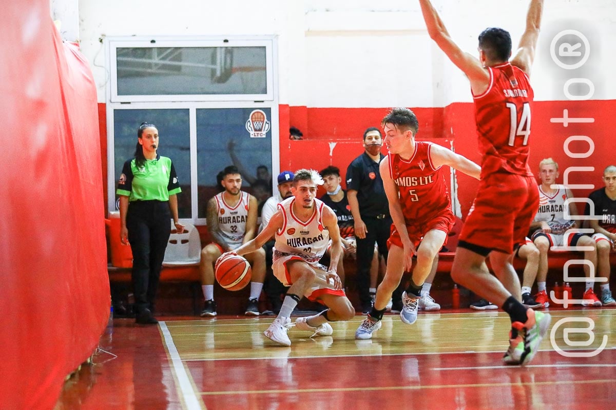 Brian HERSCOVICH -  Ramos Mejía Lawn Tennis Club - Centro Deportivo Huracán de San Justo - Basketball - Ramos Mejia Lawn Tenis Club (83) Vs (54) Huracan de San Justo - 2022 - Liga Federal (#RMLTCVSHSJ2022fed) Photo by: Alan Roy Bahamonde | Siuxy Sports 2022-04-12