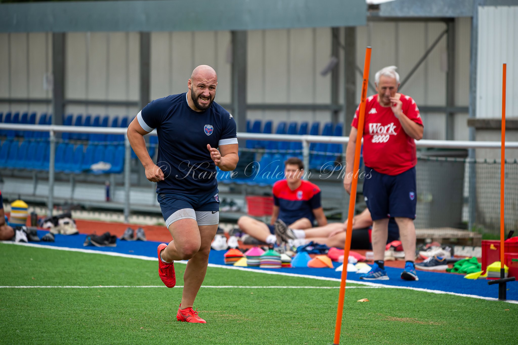 Luka GOGINAVA -  FC Grenoble Rugby -  - Rugby - Reprise des entraînements à Grenoble: FCG 2022-2023 (#FCG1entrainement2022) Photo by: Karine Valentin | Siuxy Sports 2022-07-02