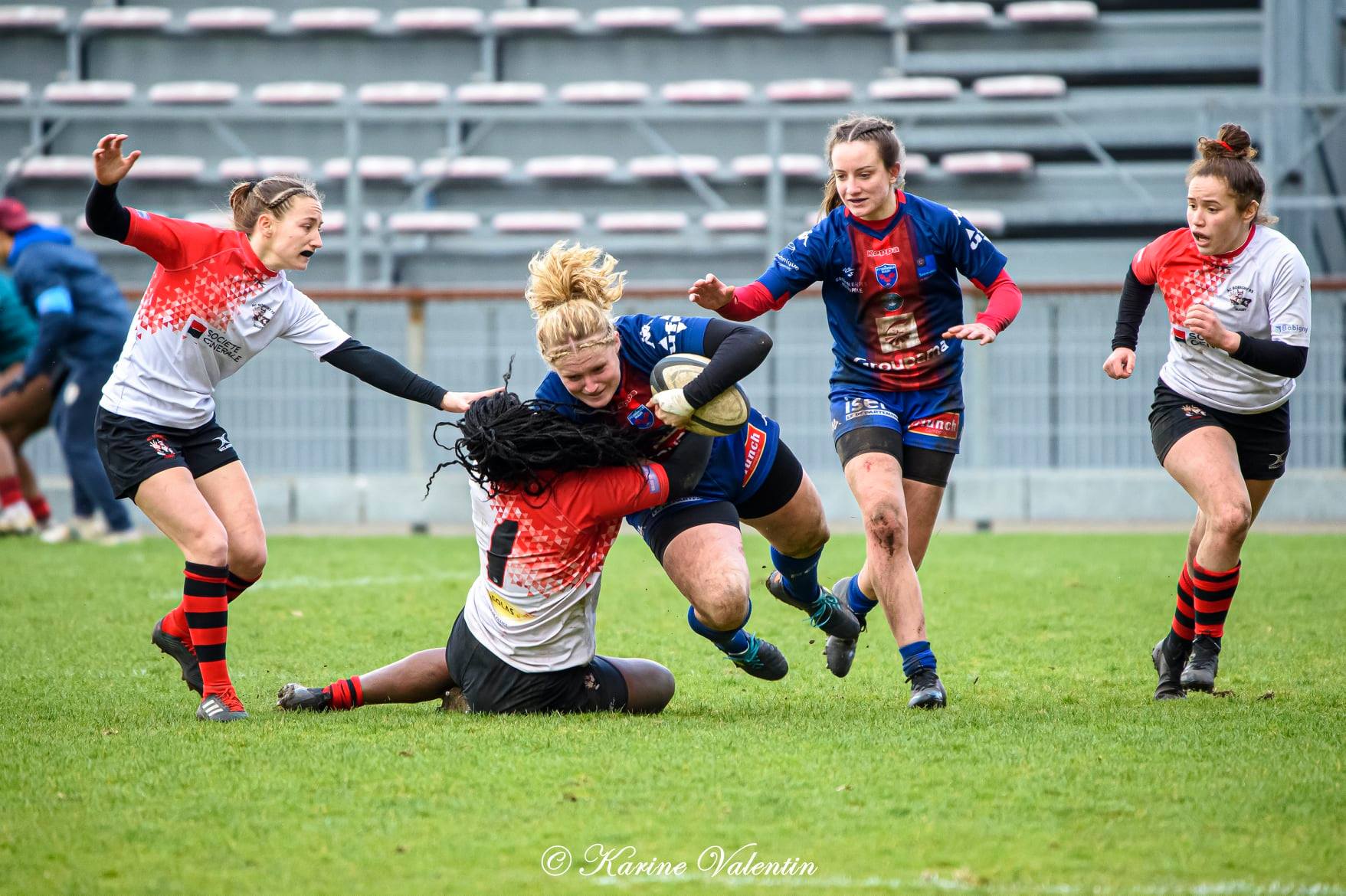 Dorine PERRIN -  FC Grenoble Rugby - AC Bobigny 93 Rugby - Rugby -  (#GrenobleVsBobigny2021Mar) Photo by: Karine Valentin | Siuxy Sports 2021-03-15