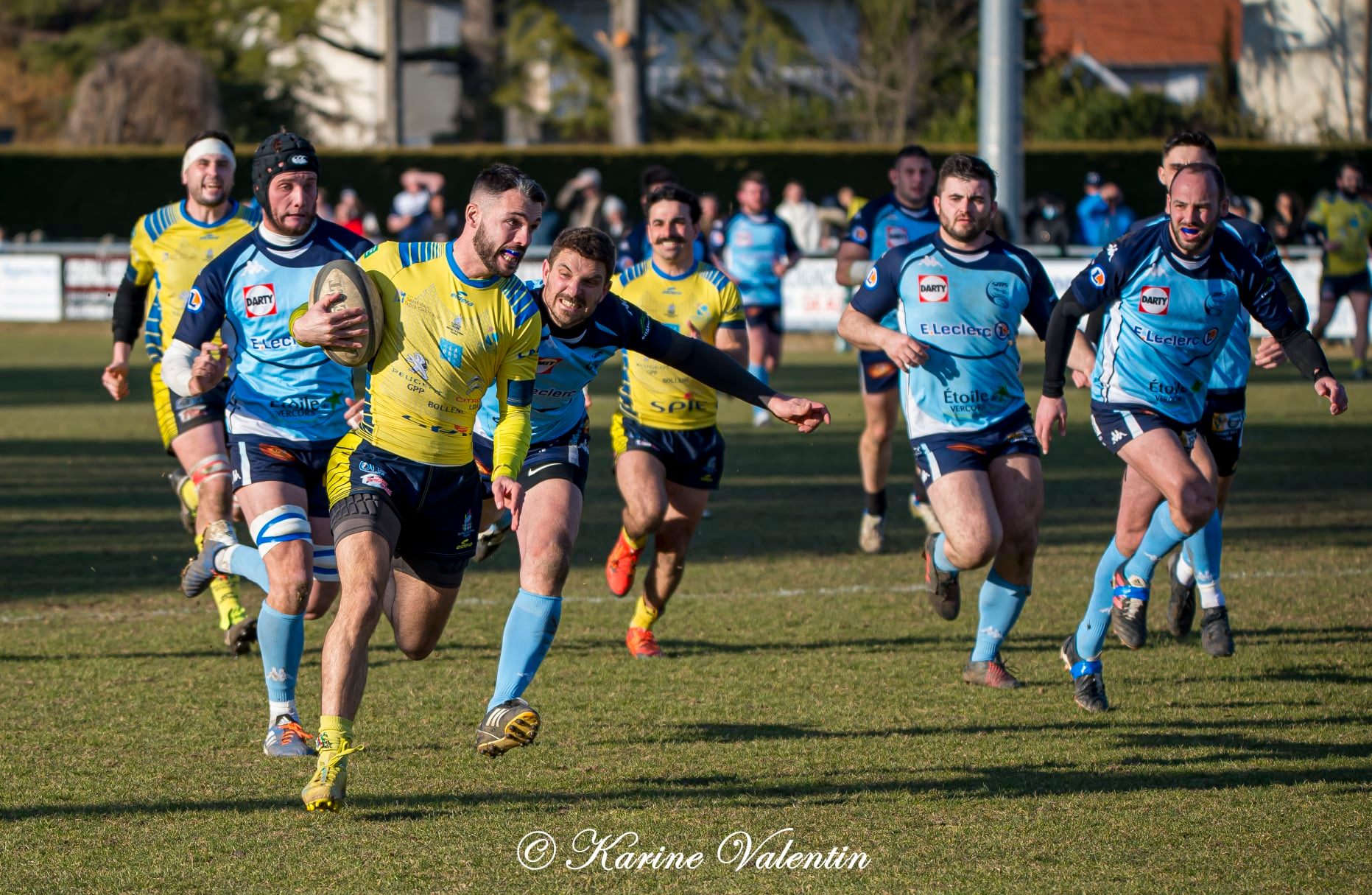  Saint-Marcellin Sports - Rugby Club Tricastin - Rugby - Saint-Marcellin vs Tricastin - Équipe 1 (#SMSvsRCT2022Eq1) Photo by: Karine Valentin | Siuxy Sports 2022-02-13