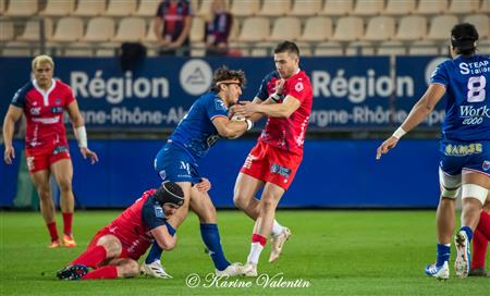 Bautista Ezcurra - Rugby - FC Grenoble Rugby vs Stade Aurillacois - 2022 - FC Grenoble Rugby - Stade Aurillacois