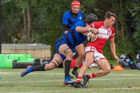 RSEQ Rugby Masc - U. de Montréal (10) vs (34) McGill - Reel A2 - 2ème mi-temps