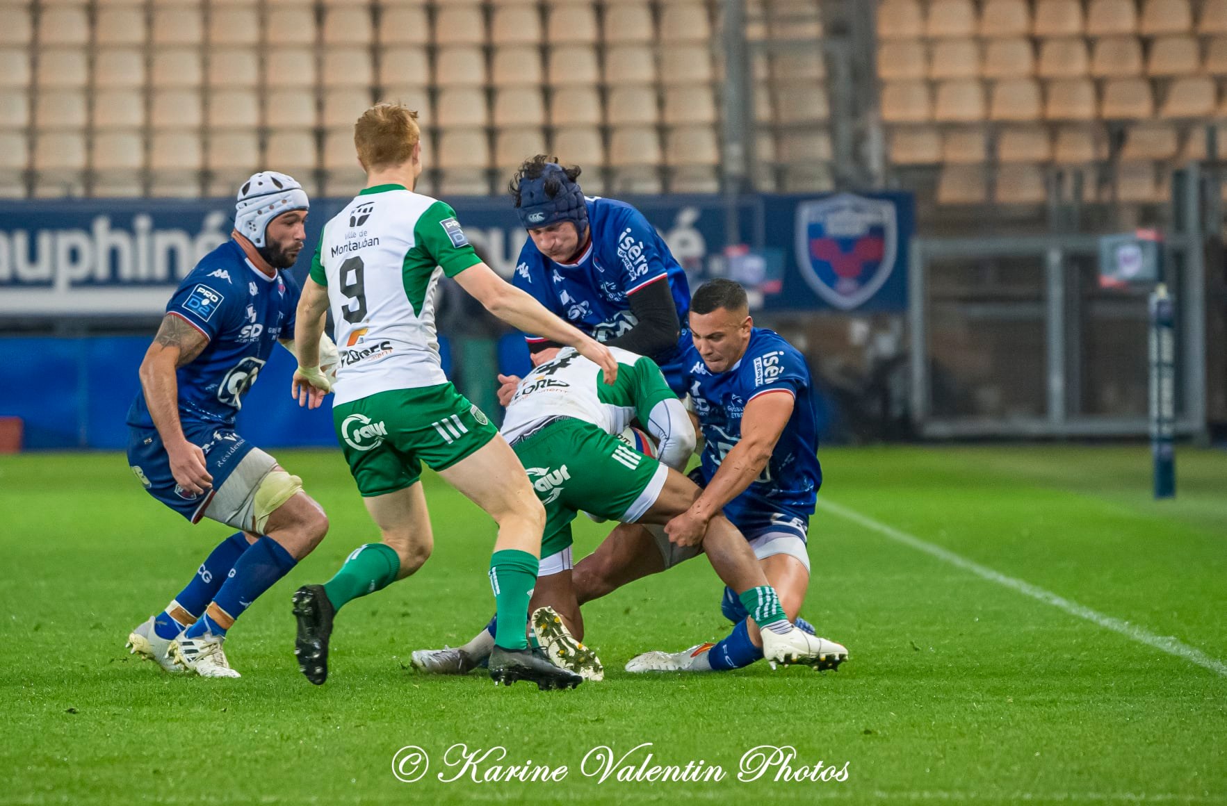  FC Grenoble Rugby - US Montauban - Rugby - FC Grenoble (22) vs (21) US Montauban - 2022  (#FCGvsUSM2022avr) Photo by: Karine Valentin | Siuxy Sports 2022-04-08