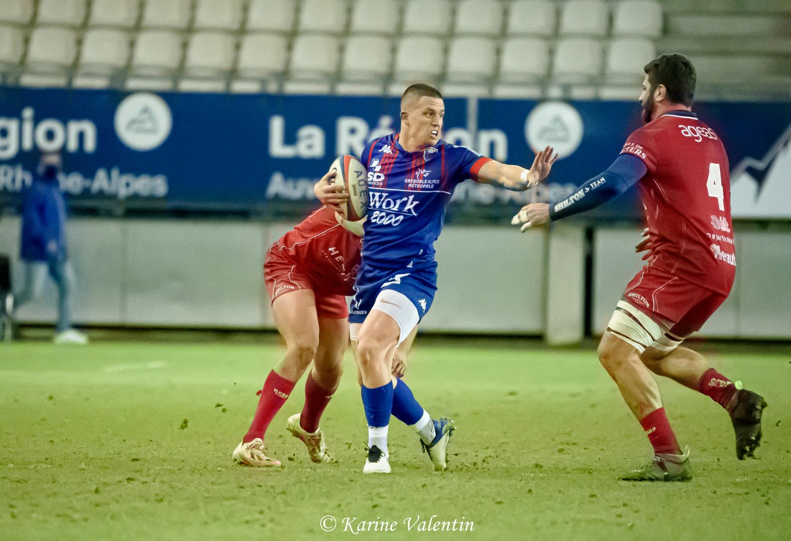  FC Grenoble Rugby - AS Béziers Hérault - Rugby - FC Grenoble VS ASBH (#GrenobleASBH2021jan) Photo by: Karine Valentin | Siuxy Sports 2021-01-29