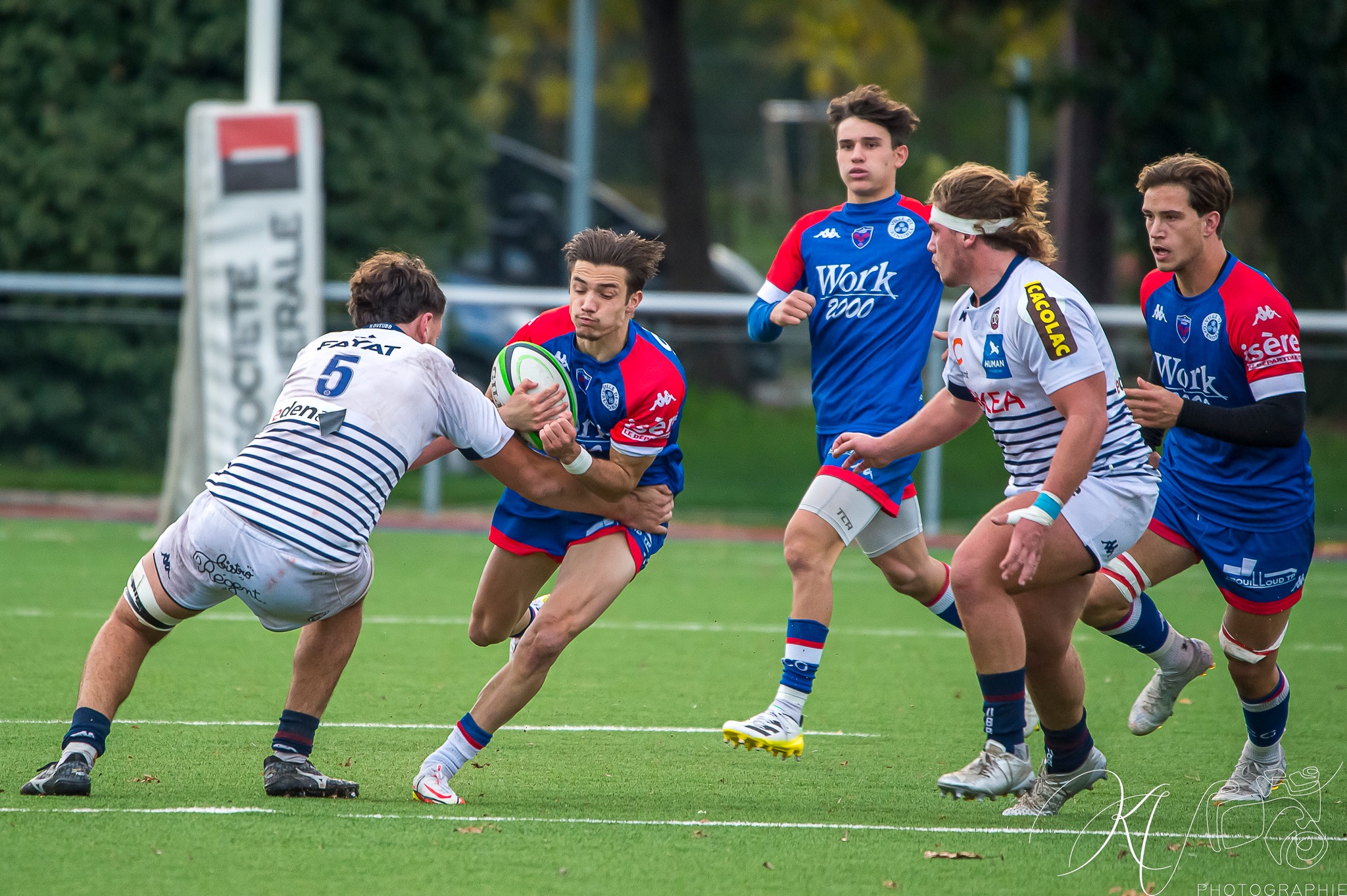  FC Grenoble Rugby - Union Bordeaux Bègles - Rugby - ESPOIRS FCG (17) vs UBB (25) (#FCGUBBEspoirs2022) Photo by: Karine Valentin | Siuxy Sports 2022-11-05