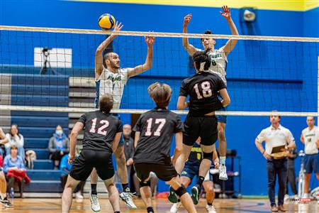 RSEQ - VOLLEYBALL C M D2 SUD-OUEST - TOURNOI 4 - SECTION A - NOMADES (1) VS (2) AIGLES