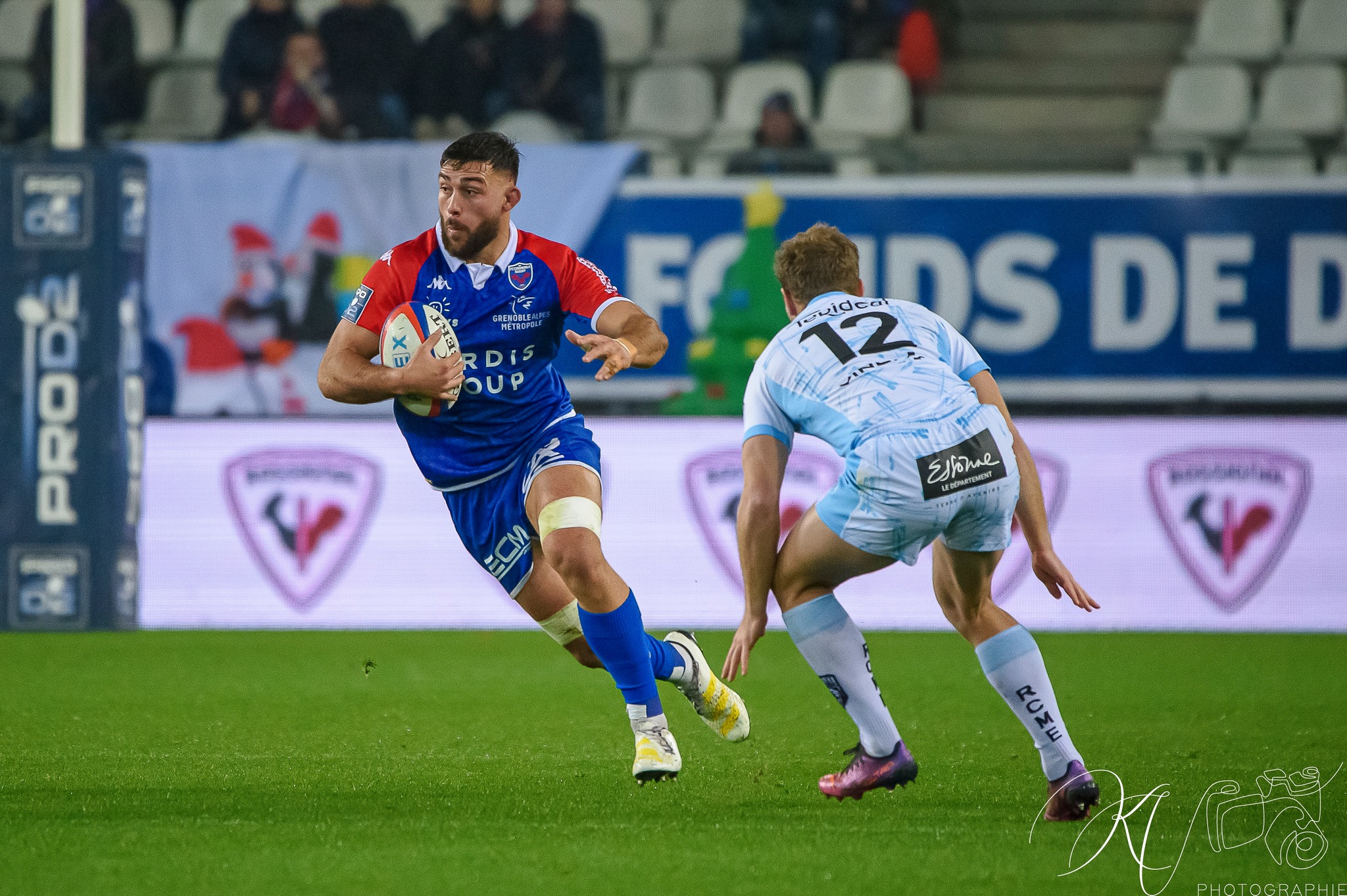  FC Grenoble Rugby - RC Massy - Rugby - FC Grenoble (38) VS (15) RC Massy (#FCGMASS2022) Photo by: Karine Valentin | Siuxy Sports 2022-12-16