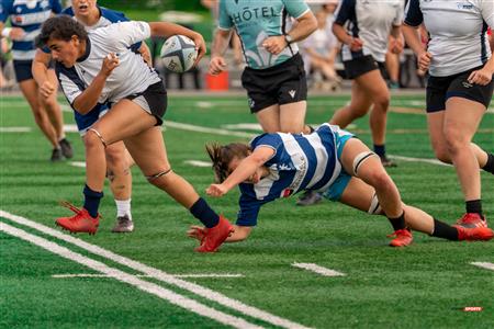RUGBY QUÉBEC (96) VS (0) ONTARIO BLUES - RUGBY FÉMININ XV SR - Reel A3