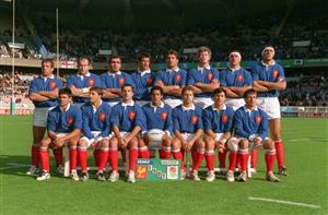 Serge Blanco - Rugby - Équipe de 1991 - Équipe de France de rugby à XV - 