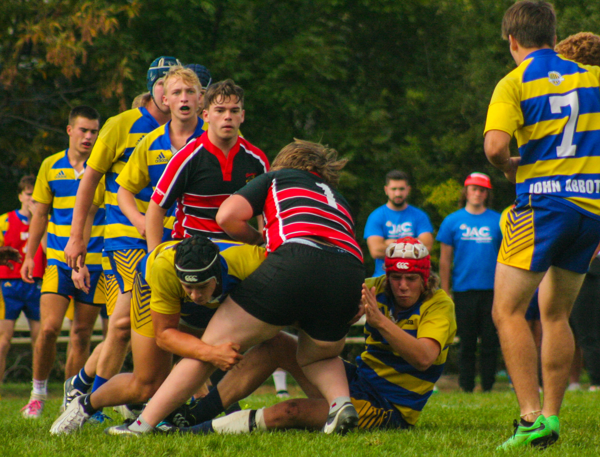 Connor BAGSHAW -  Cégep Vanier - College John Abbott - Rugby -  (#VanierVsJACm2021) Photo by:  | Siuxy Sports 2021-09-26