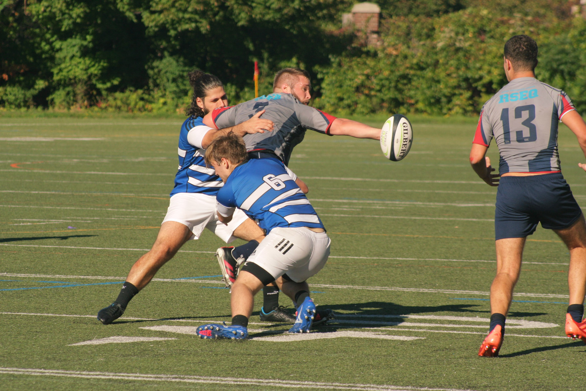 Nicolas MERCIER -  Université de Montréal - ÉTS (École de technologie supérieure) - Rugby -  (#UdeMvsETS) Photo by:  | Siuxy Sports 2021-09-19