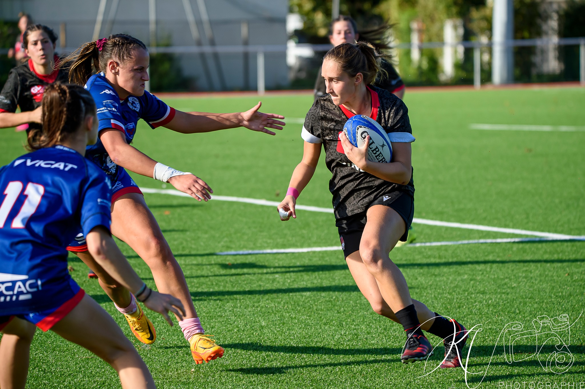  FC Grenoble Rugby - Lyon Olympique Universitaire - Rugby - Match Amical U18 - FCG Amazones vs LOU (#U18FCGLOU2022) Photo by: Karine Valentin | Siuxy Sports 2022-10-22