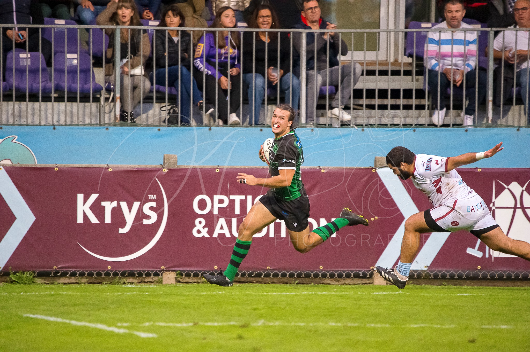  CS Bourgoin-Jallieu - RC Suresnes - Rugby - CSBJRC vs Suresnes - 2022 (#csbjrcsuresnes2022) Photo by: Karine Valentin | Siuxy Sports 2022-10-08