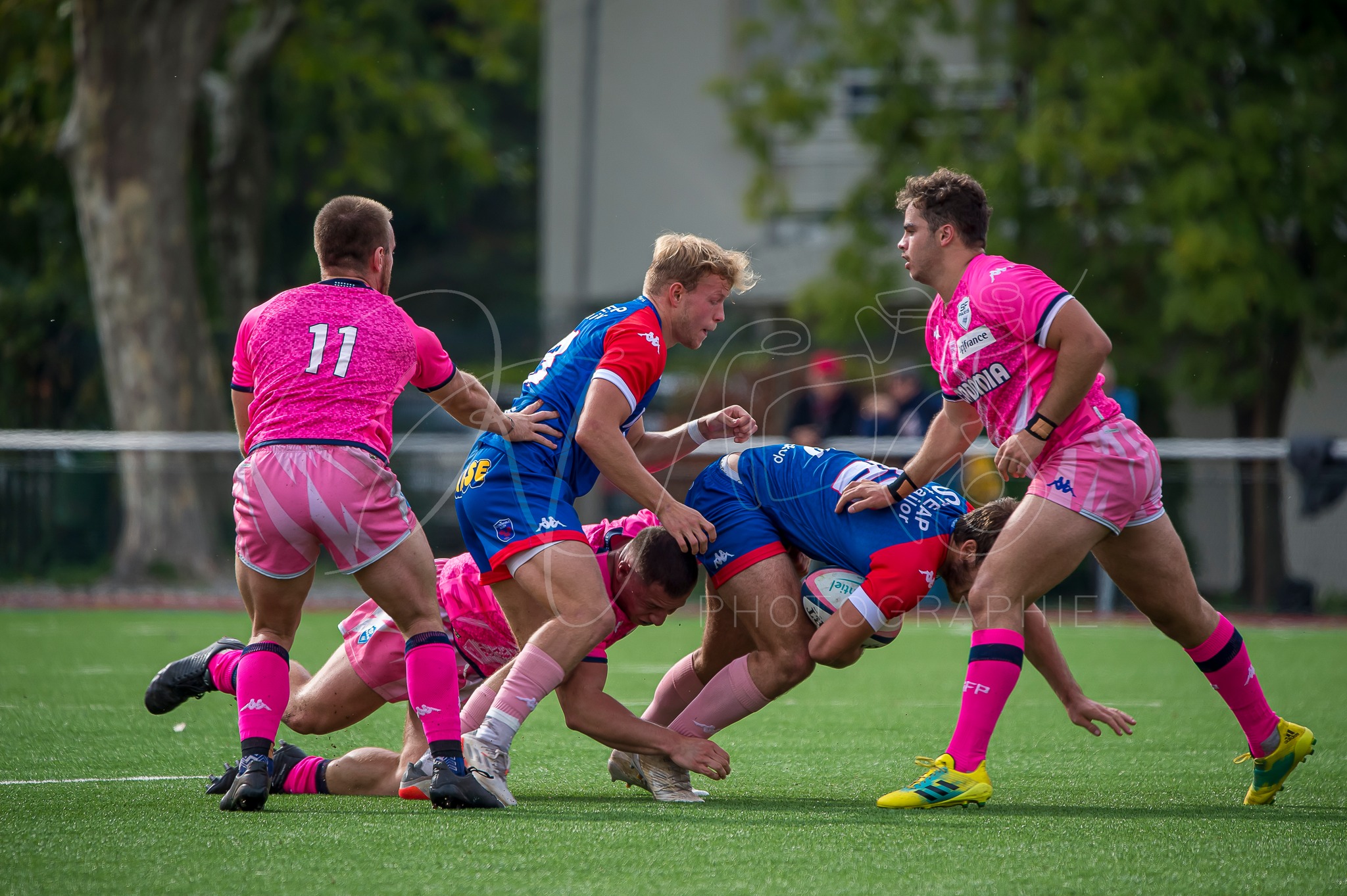  FC Grenoble Rugby - Stade Français - Rugby - Espoirs - FCG (44) vs (17) Stade Français (#FCGSTFespoirs2022) Photo by: Karine Valentin | Siuxy Sports 2022-10-09