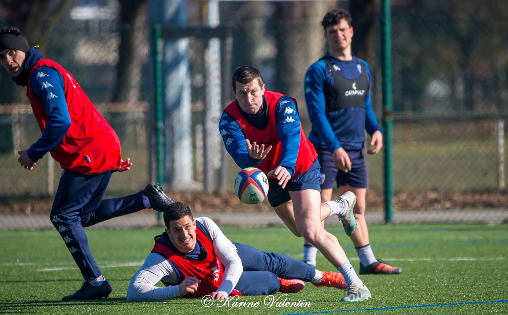  FC Grenoble Rugby -  - Rugby - Entrainement Rugby (#RFCGrenobleEntr2022jan) Photo by: Karine Valentin | Siuxy Sports 2022-01-25