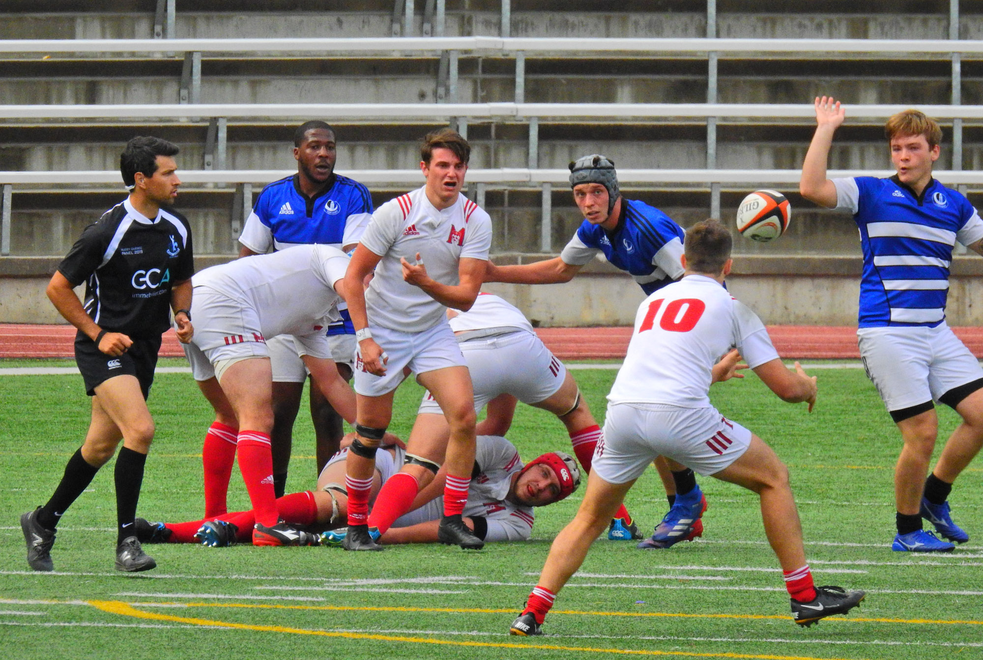 Owen CUMMING - Christopher MICHELETTI -  Université de Montréal - Université McGill - Rugby -  (#McGillvsUdeM) Photo by:  | Siuxy Sports 2021-09-11