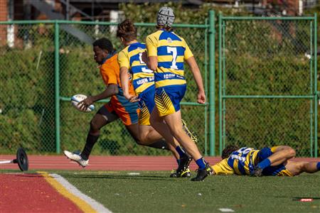 RSEQ - Rugby Masc - André Laurendeau (14) vs (33) John Abbott College - Reel A