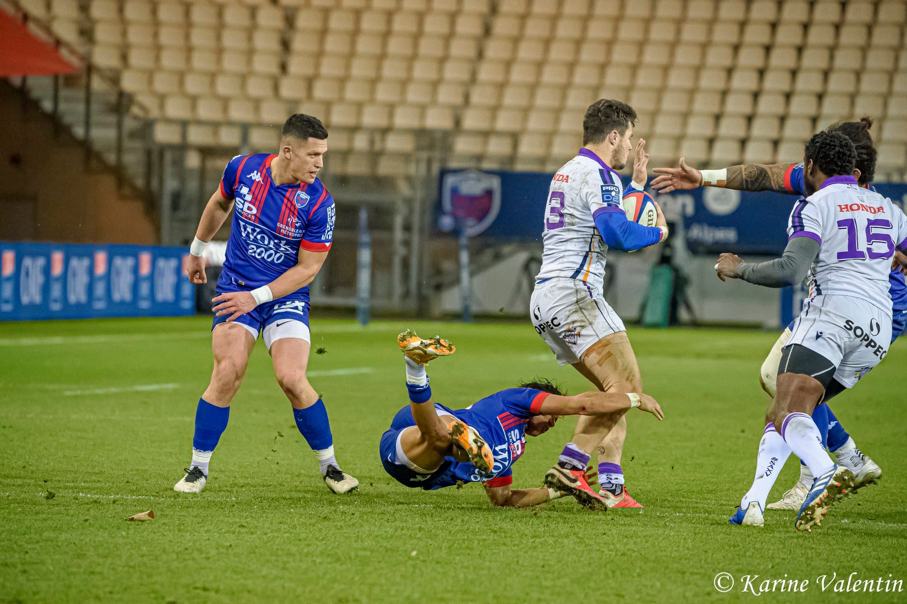  FC Grenoble Rugby - Soyaux Angoulême - Rugby - FC Grenoble VS Soyaux Angoulême (#GrenobleAngouleme2021jan) Photo by: Karine Valentin | Siuxy Sports 2021-01-15