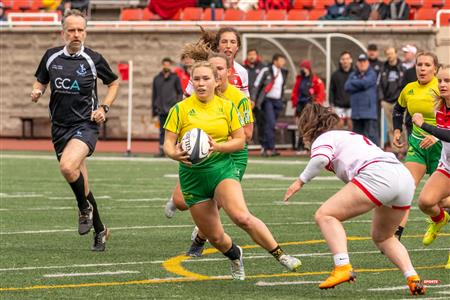 RSEQ - Rugby Fém - McGill U. (7) vs (25) Sherbrooke U. - Reel A1 - 1st half