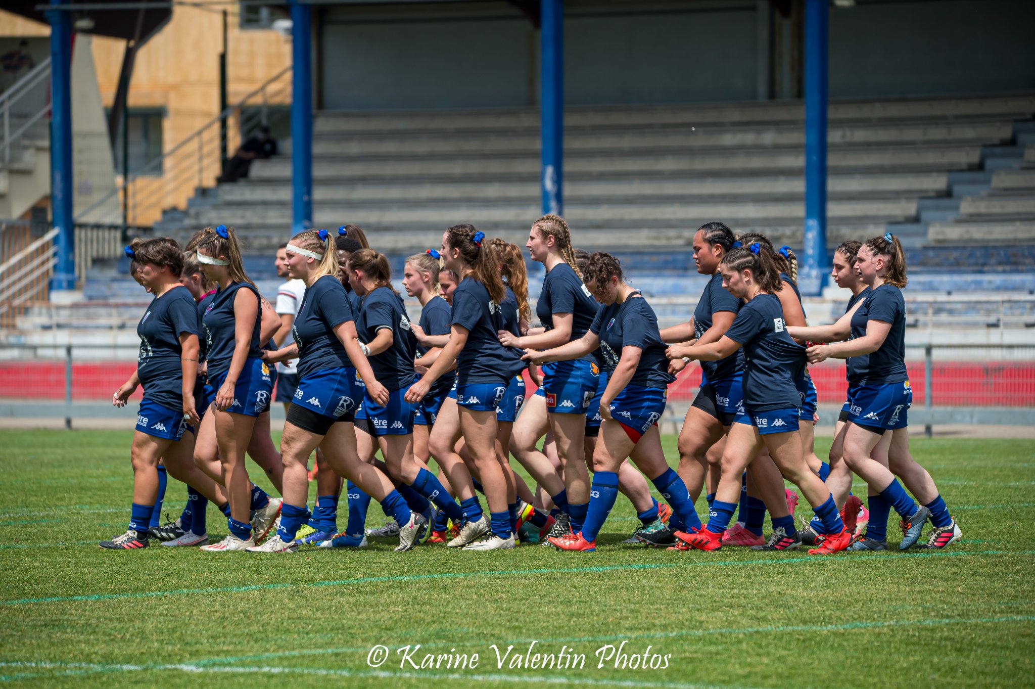  FC Grenoble Rugby - Lille Métropole Rugby Club Villeneuvois - Rugby - FCG Amazones (24) vs (19) LMRCV - 1/4 de finale Fed 1  (#AmazonesVsLMRCV2022) Photo by: Karine Valentin | Siuxy Sports 2022-05-21