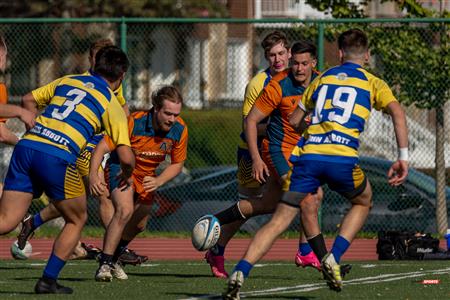 RSEQ - Rugby Masc - André Laurendeau (14) vs (33) John Abbott College - Reel A
