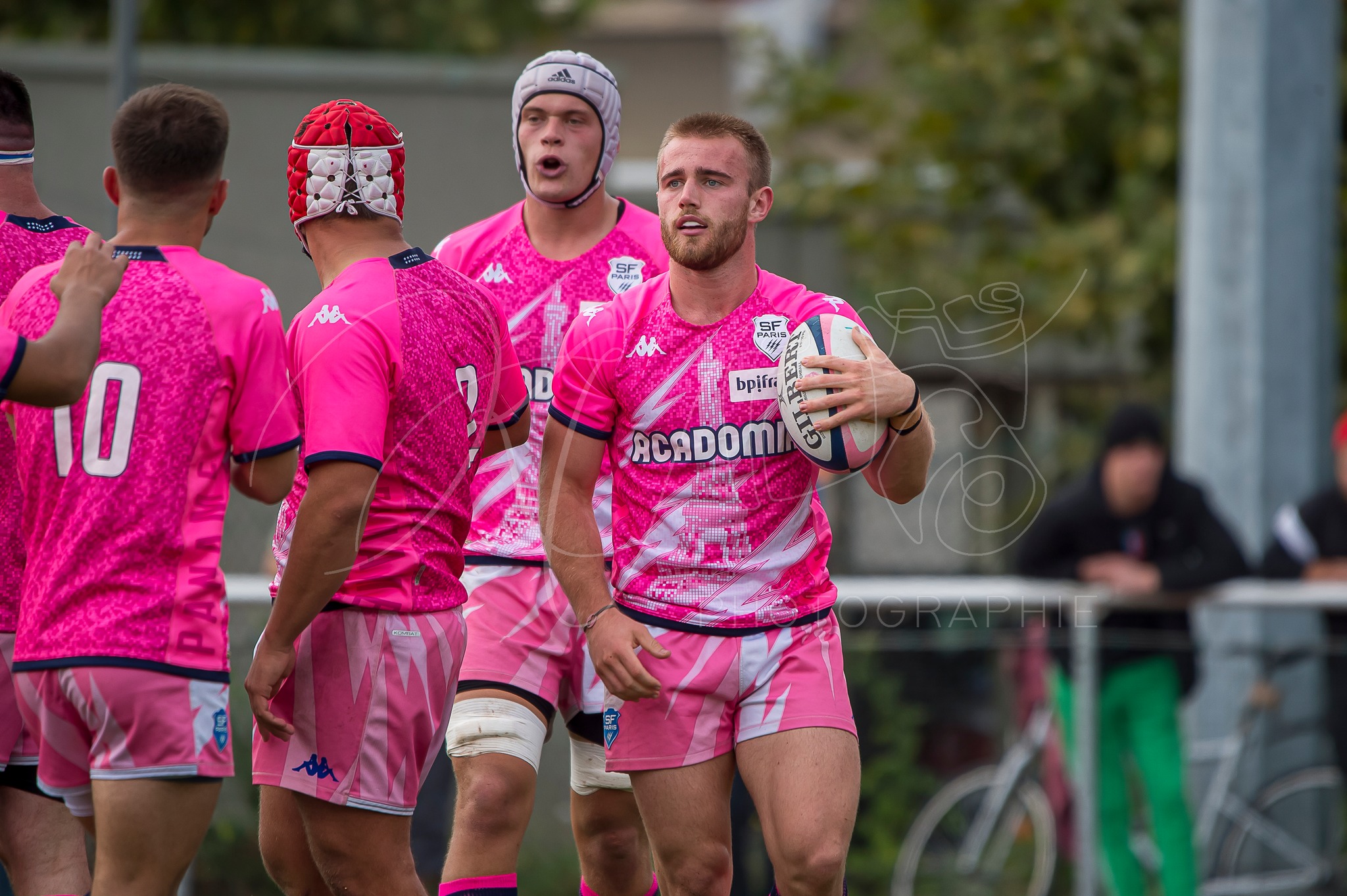  FC Grenoble Rugby - Stade Français - Rugby - Espoirs - FCG (44) vs (17) Stade Français (#FCGSTFespoirs2022) Photo by: Karine Valentin | Siuxy Sports 2022-10-09