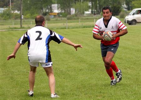 Areco vs Cambalache XV - Primer Encuentro de Veteranos en Areco con Vaquillona con Cuero 2014