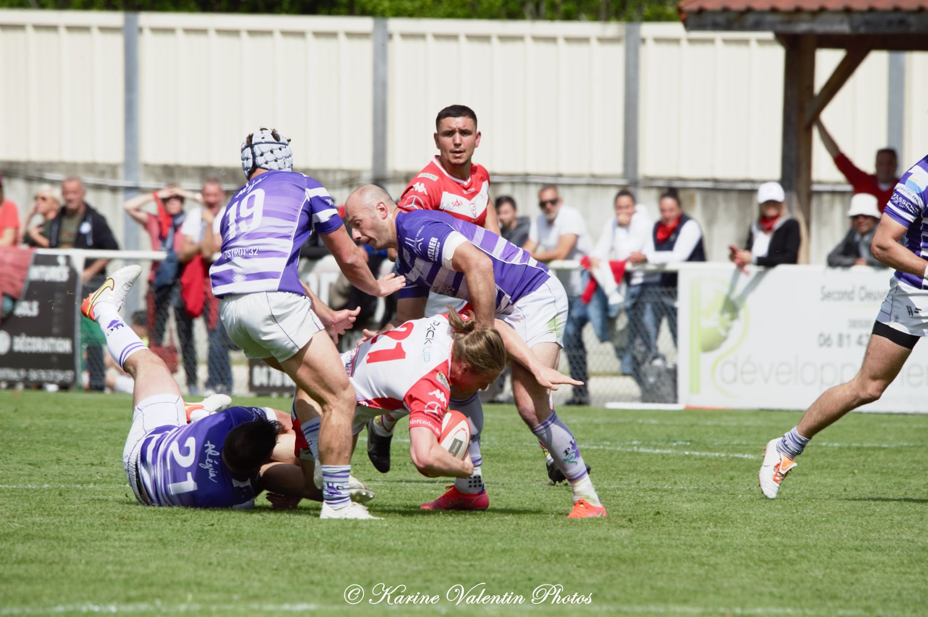  Stade Olympique Voironnais - Paris Université Club - Rugby - SOV (12) vs (47) PUC (#SOVPUC2022) Photo by: Karine Valentin | Siuxy Sports 2022-05-08
