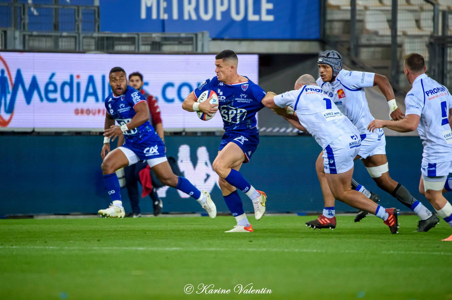  FC Grenoble Rugby - US Colomiers - Rugby - Grenoble Vs Colomiers (#FCGvsUSCRoct2021) Photo by: Karine Valentin | Siuxy Sports 2021-10-29