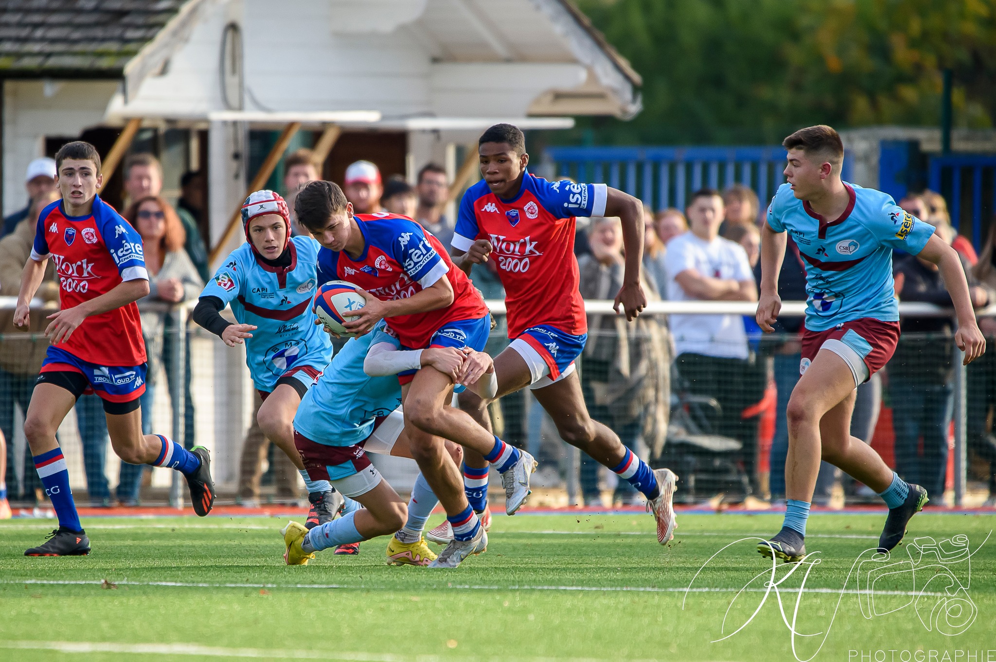  FC Grenoble Rugby - CS Bourgoin-Jallieu - Rugby - Elite Alamercery - FCG(65) vs (0) CSBJ (#AlamerceryFCGCSBJ2022) Photo by: Karine Valentin | Siuxy Sports 2022-11-12