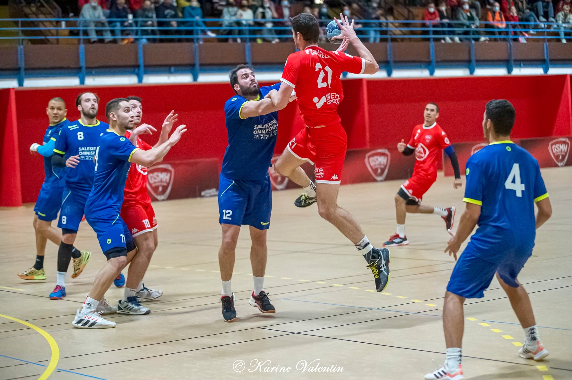  Grenoble SMH Métropole Isère Handball - Annecy Handball - Handball -  (#GSMHvsAnnecy2021Nov) Photo by: Karine Valentin | Siuxy Sports 2021-11-27