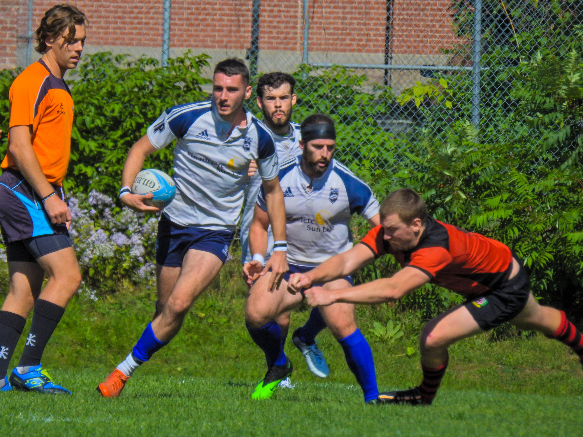 Andrew GARDINER - Benjamin HARTLEY - Adrien MOCHEZ -  Parc Olympique Rugby - Beaconsfield Rugby Football Club - Rugby -  (#BRFCvsParco2021) Photo by:  | Siuxy Sports 2021-09-25