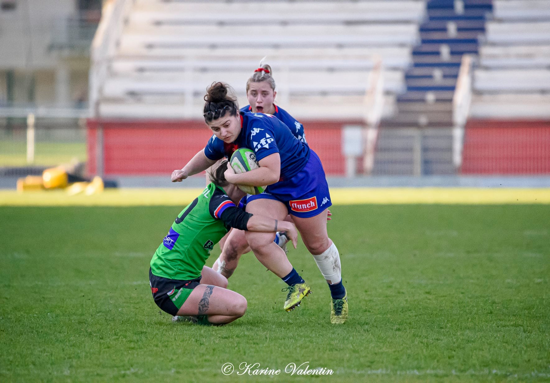 Valentine GUILLET -  FC Grenoble Rugby - RC La Valette Le Revest La Garde Le Pradet - Rugby - FC Grenoble VS RCVRGP (#GrenobleRCVRGP2021fev) Photo by: Karine Valentin | Siuxy Sports 2021-02-28