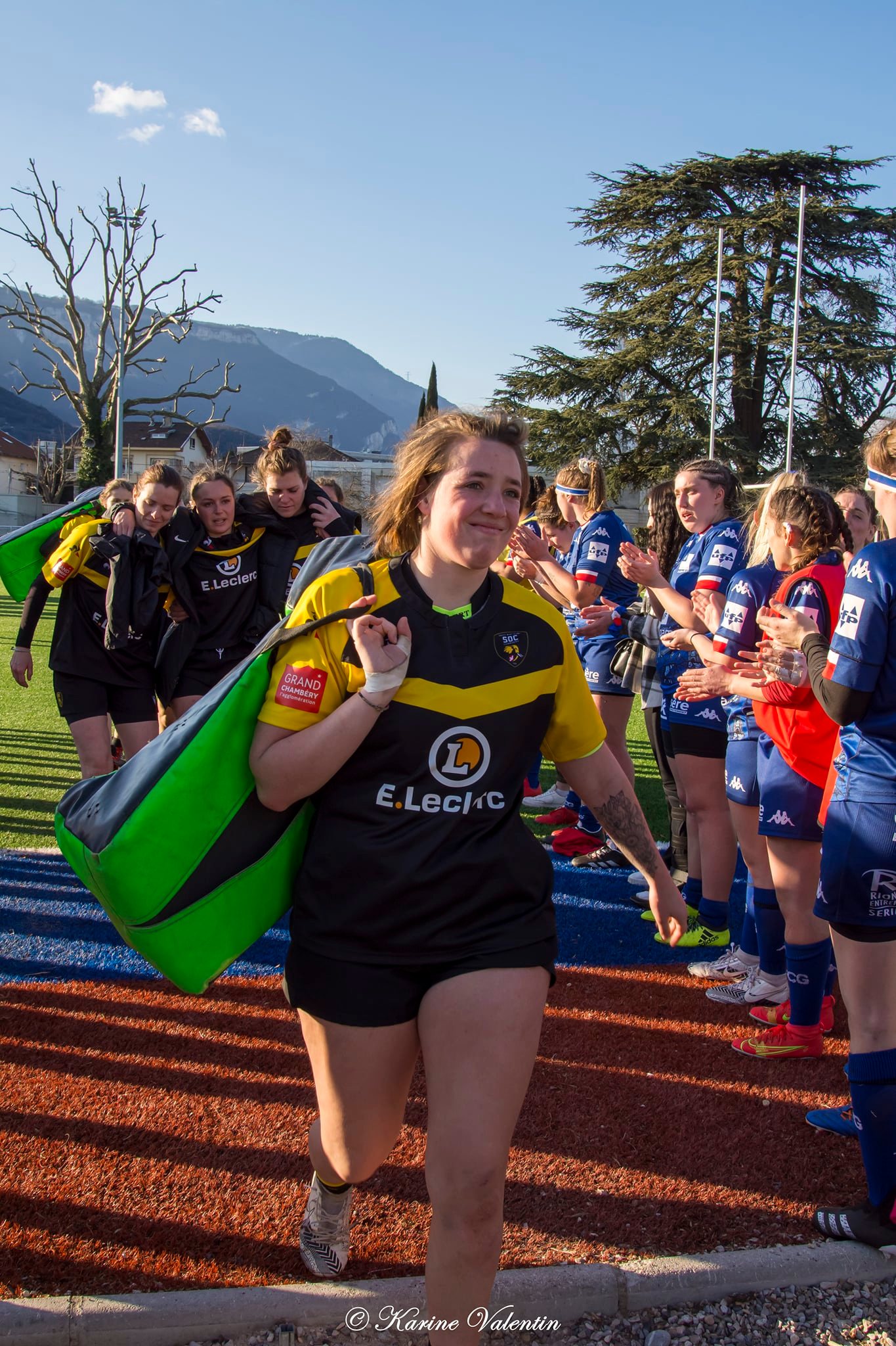  FC Grenoble Rugby - Stade Olympique de Chambéry rugby - Rugby - FC Grenoble (76-7) SOC Rugby - Féd1 (#AmazonesVsSOC2022) Photo by: Karine Valentin | Siuxy Sports 2022-02-27