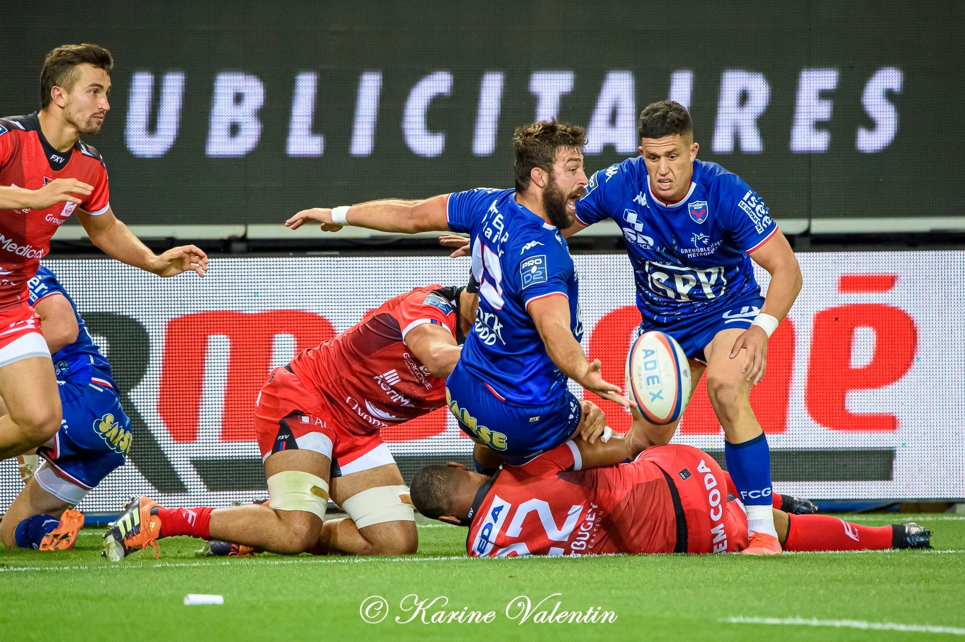  FC Grenoble Rugby - US Oyonnax Rugby - Rugby - Grenoble Vs Oyonnax (#FCGvsUSORoct2021) Photo by: Karine Valentin | Siuxy Sports 2021-08-27