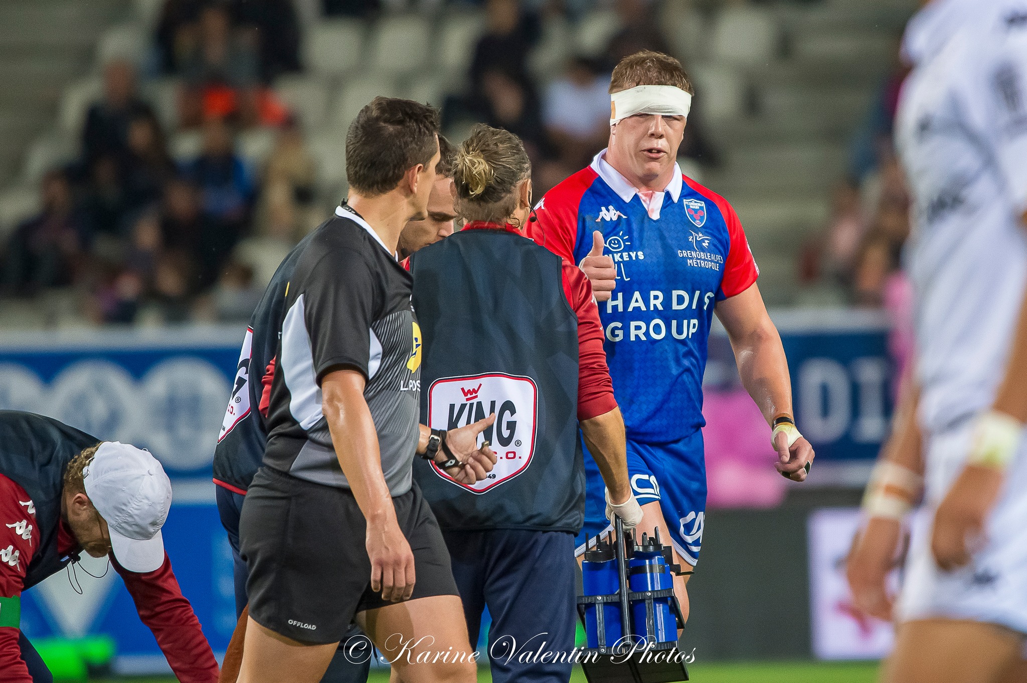 Sam NIXON -  FC Grenoble Rugby - Provence - Rugby - FC Grenoble VS Provence Rugby (#FCGRvsPRov2022A) Photo by: Karine Valentin | Siuxy Sports 2022-10-14