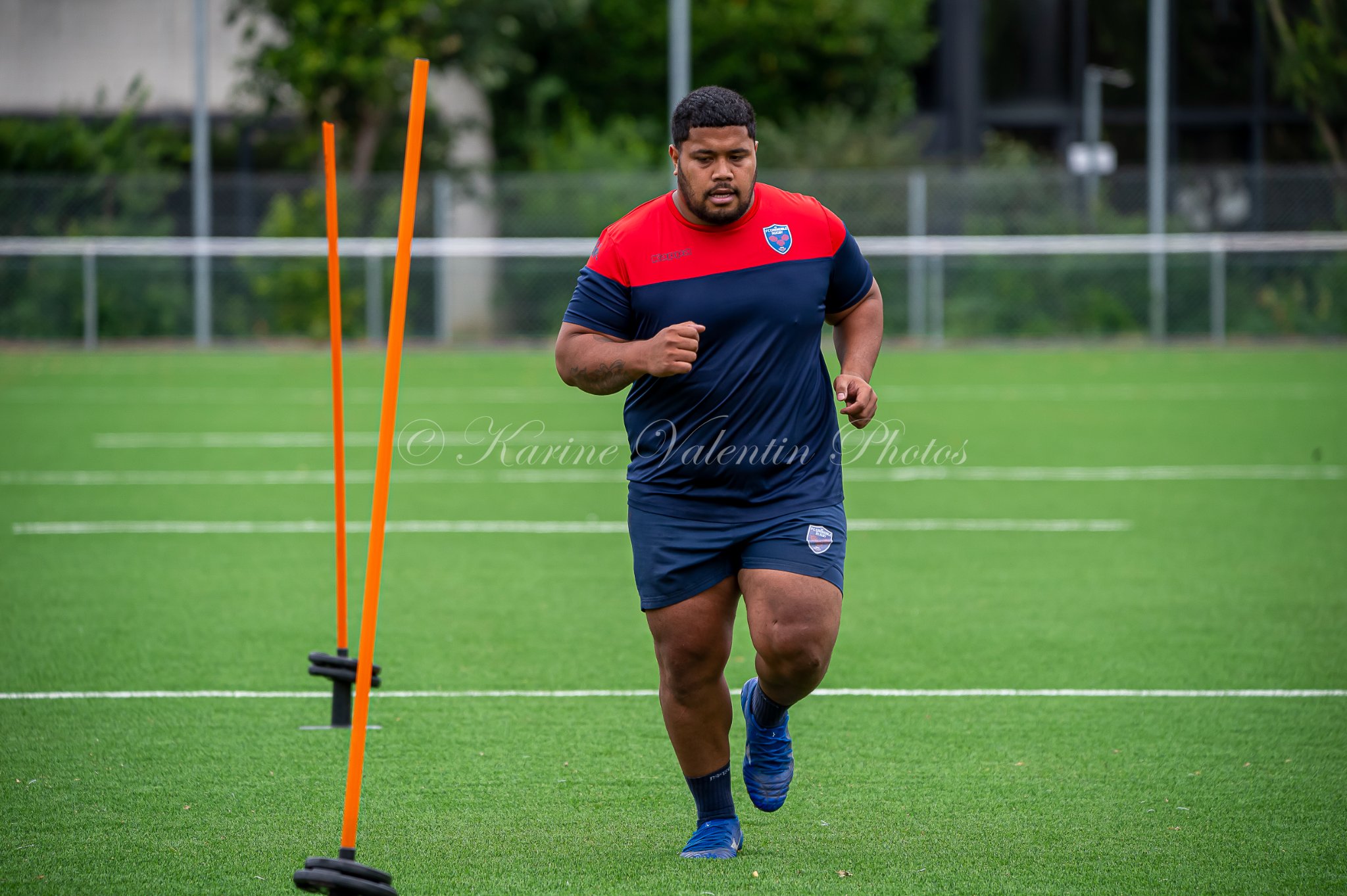 Toma'akino TAUFA -  FC Grenoble Rugby -  - Rugby - Reprise des entraînements à Grenoble: FCG 2022-2023 (#FCG1entrainement2022) Photo by: Karine Valentin | Siuxy Sports 2022-07-02