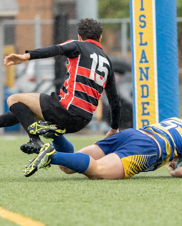  College John Abbott - Cégep Vanier - Rugby - RSEQ RUGBY Masc - JOHN ABBOTT COLLEGE (55) VS (0) Vanier College (#RSEQRugbyMJACvVan2022ReelA) Photo by: Tarek Azizi | Siuxy Sports 2022-09-18
