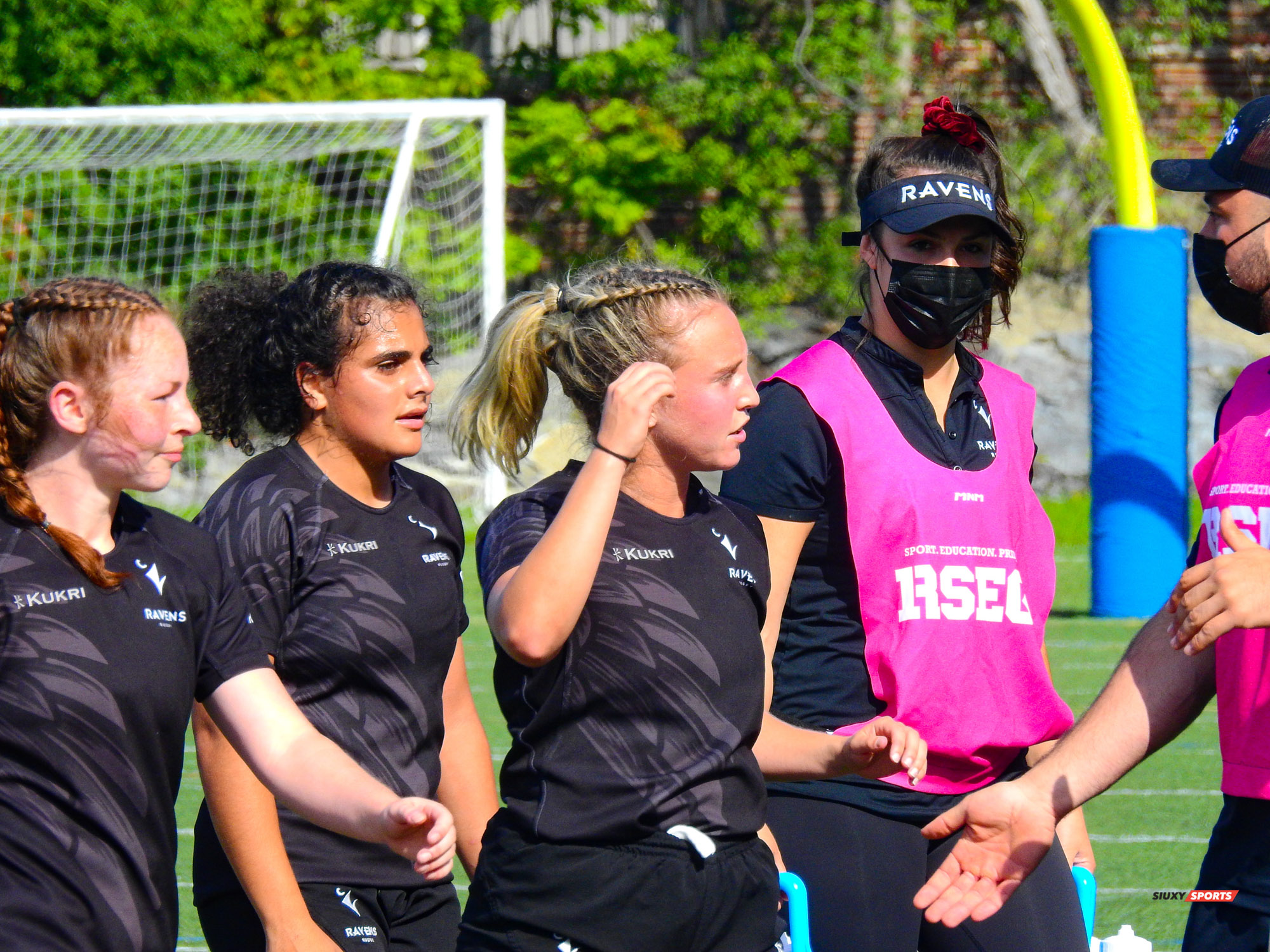 Joleen MASON - Malak SAIF EL NASR -  Université Carleton -  - Rugby -  (#UdeMvsCarletonW2021) Photo by:  | Siuxy Sports 2021-10-09