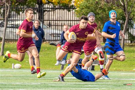 RSEQ - Rugby Masc - Concordia U. (24) vs (22) U. de Montréal - Reel A1 - 1er mi-temps