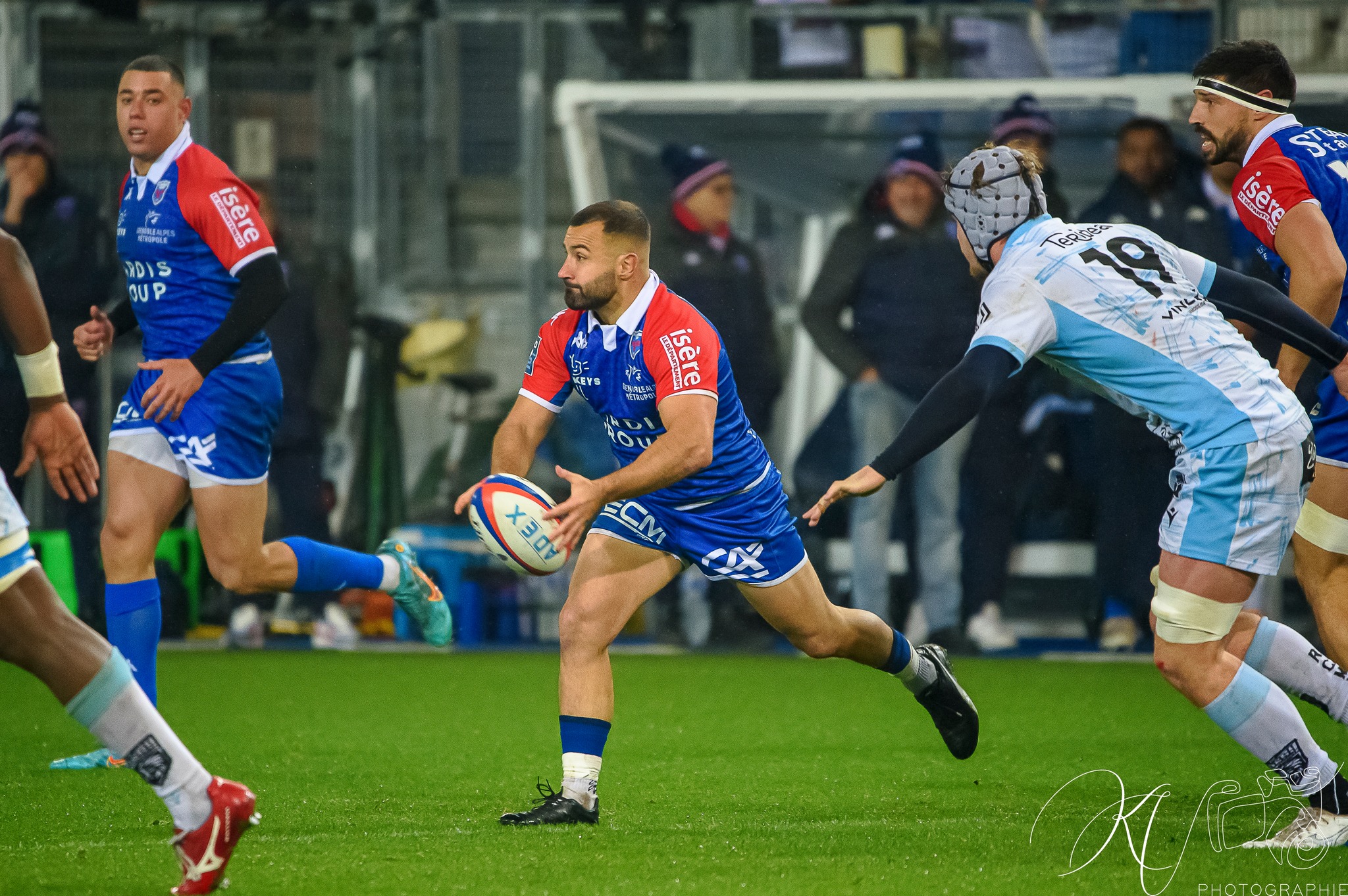  FC Grenoble Rugby - RC Massy - Rugby - FC Grenoble (38) VS (15) RC Massy (#FCGMASS2022) Photo by: Karine Valentin | Siuxy Sports 2022-12-16