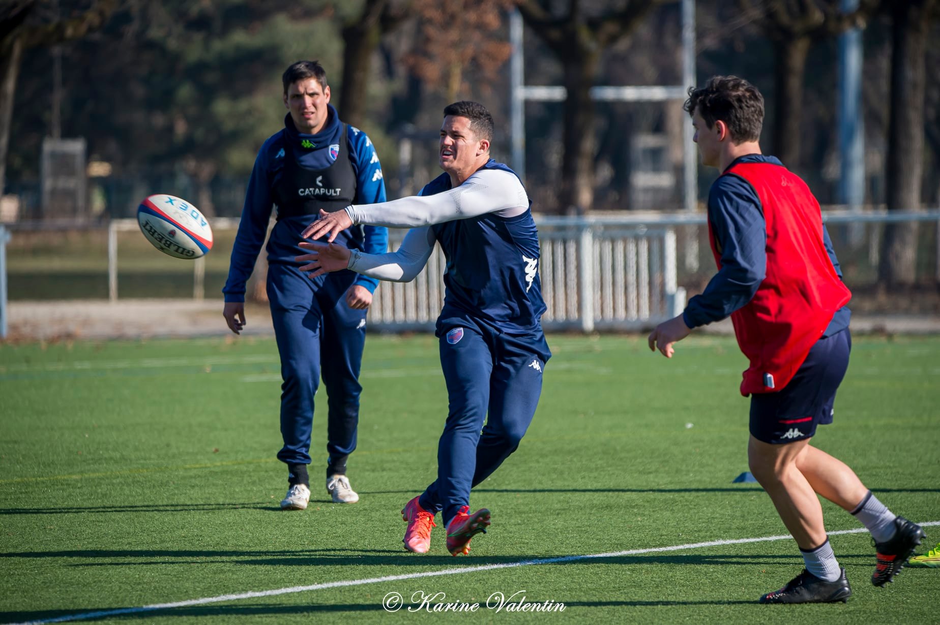  FC Grenoble Rugby -  - Rugby - Entrainement Rugby (#RFCGrenobleEntr2022jan) Photo by: Karine Valentin | Siuxy Sports 2022-01-25