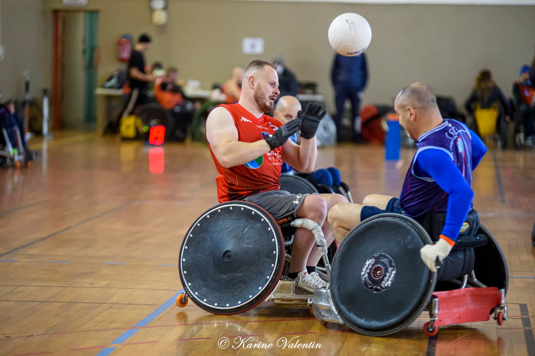  FC Grenoble Rugby - CS Bourgoin-Jallieu - Wheelchair rugby -  (#QuadRugbyGrenBourg2021Nov) Photo by: Karine Valentin | Siuxy Sports 2021-11-20