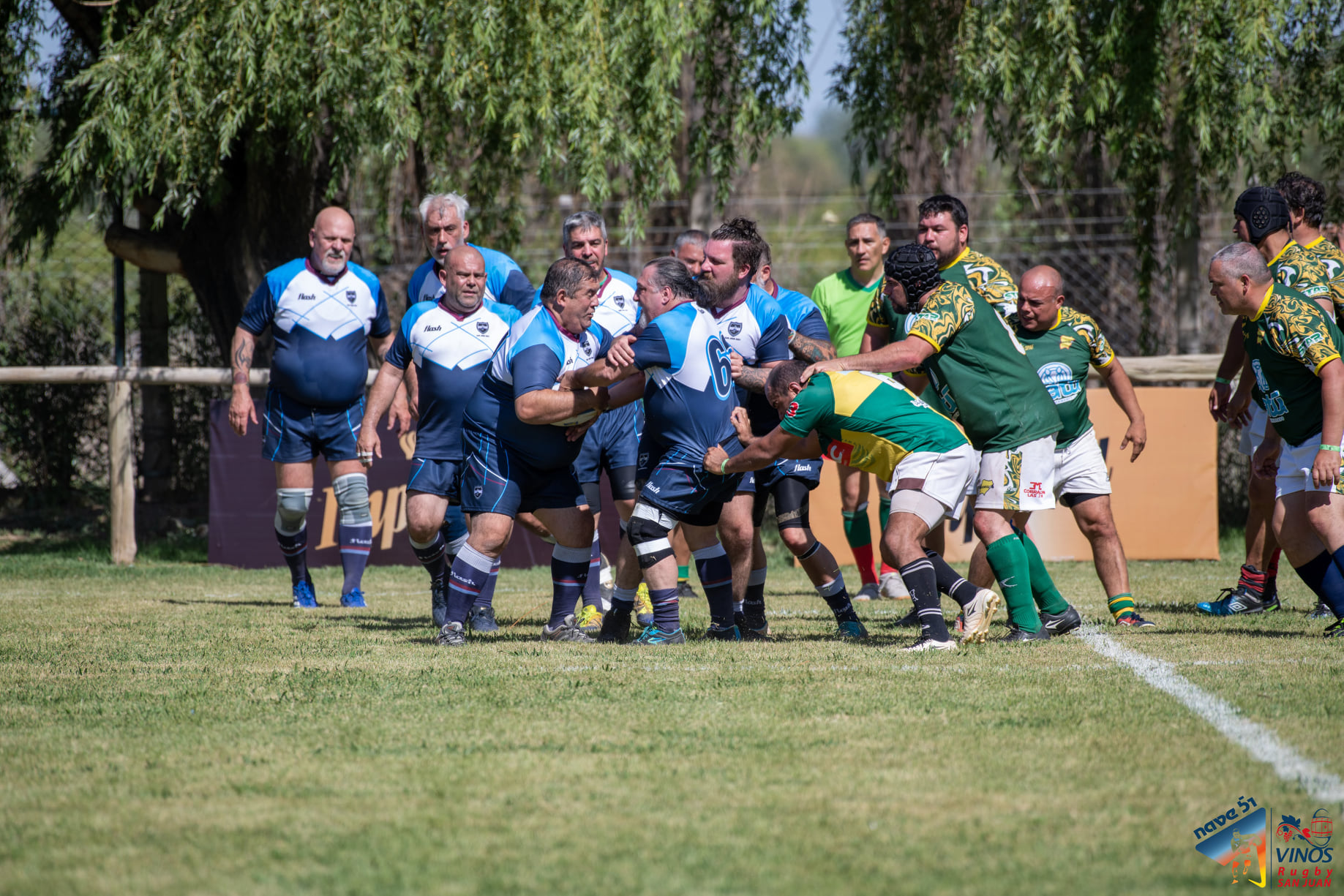 Hugo HAMMAN - Walter MOGLIANESI - TBD010 TBD010 - TBD013 TBD013 - TBD022 TBD022 - TBD023 TBD023 -  VARBA - Chamigos - RugbyV - 51 Nacional de Veteranos de Rugby San Juan - VARBA vs Chamigos (#51NaVeSJ21VARBAvChamigos) Photo by: Diego van Domselaar | Siuxy Sports 2021-11-15
