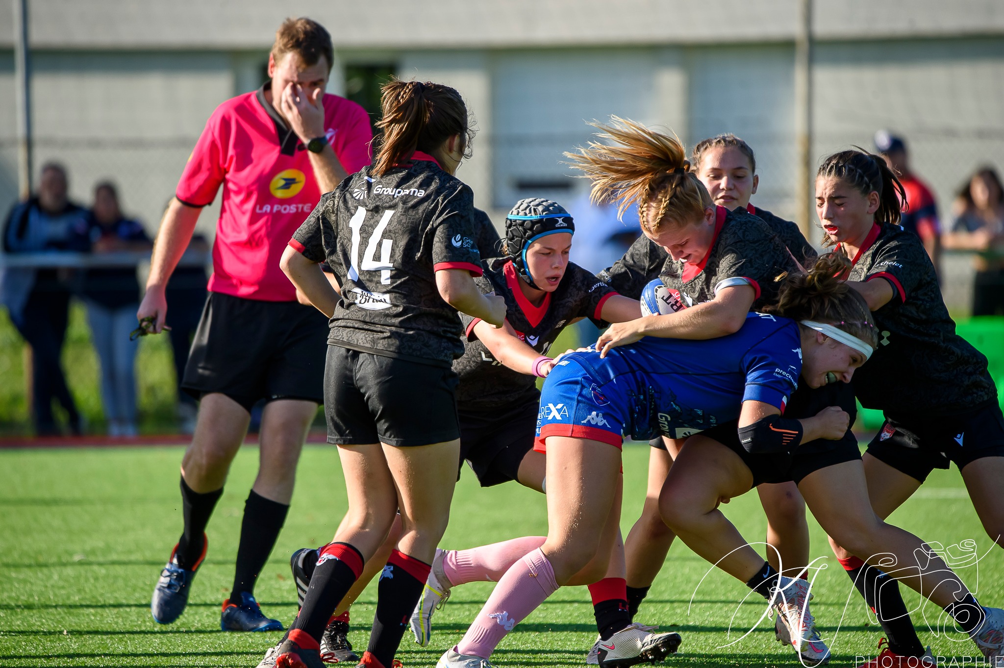  FC Grenoble Rugby - Lyon Olympique Universitaire - Rugby - Match Amical U18 - FCG Amazones vs LOU (#U18FCGLOU2022) Photo by: Karine Valentin | Siuxy Sports 2022-10-22