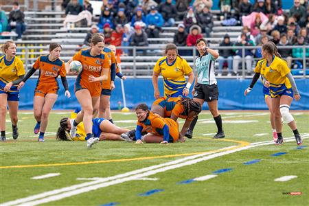 RSEQ - Rugby Fem - John Abbott (55) vs (12) André Laurendeau - Finals - Reel A1