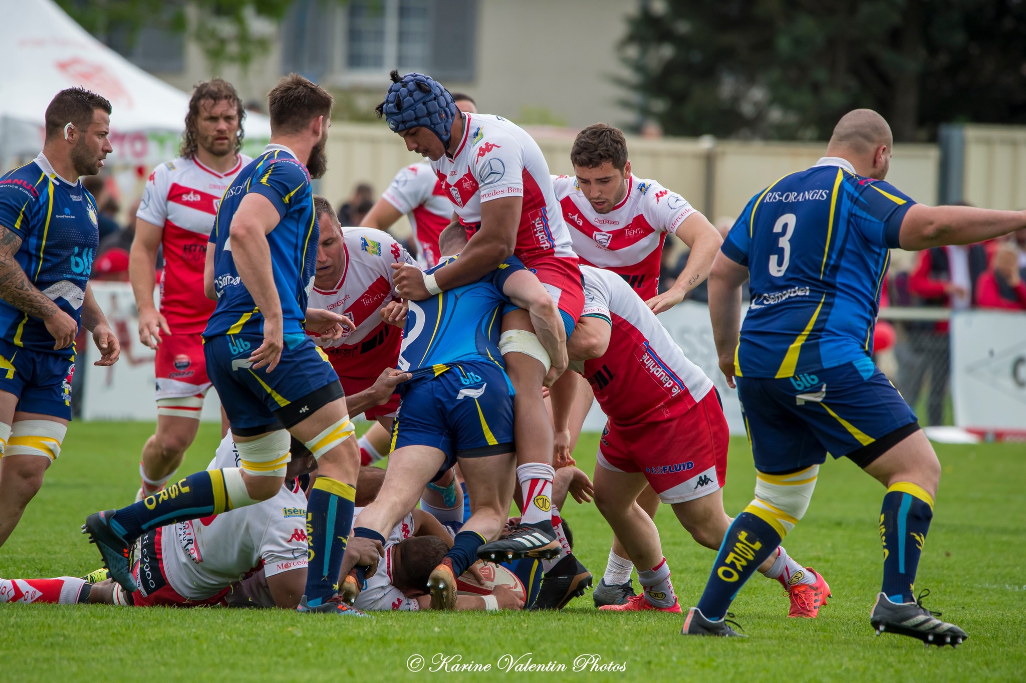  Stade Olympique Voironnais - US Ris Orangis - Rugby - SOV (26) vs (17) Ris-Orangis - Féd 2 (#SOVvsRIS-ORANGIS2022) Photo by: Karine Valentin | Siuxy Sports 2022-04-24